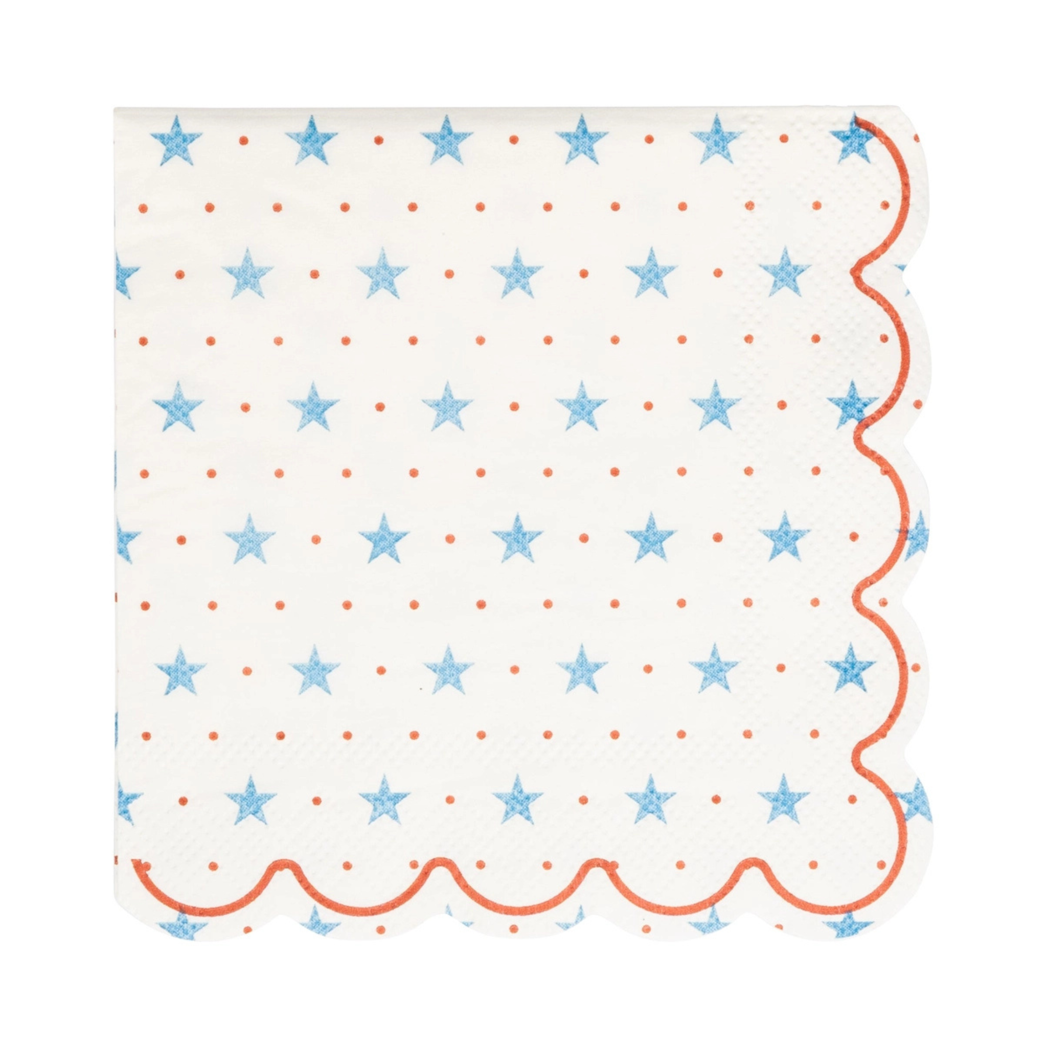 Hamptons Petite Stars Cocktail Paper Napkin - Henry Duvall