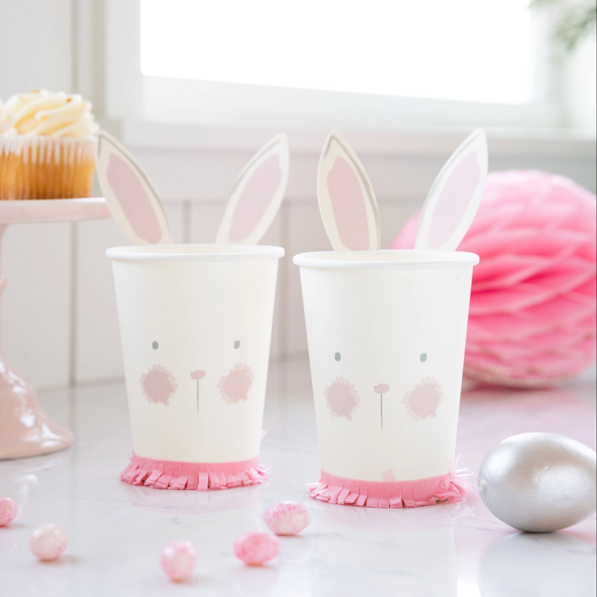 Pink Bunny Cups - Henry Duvall