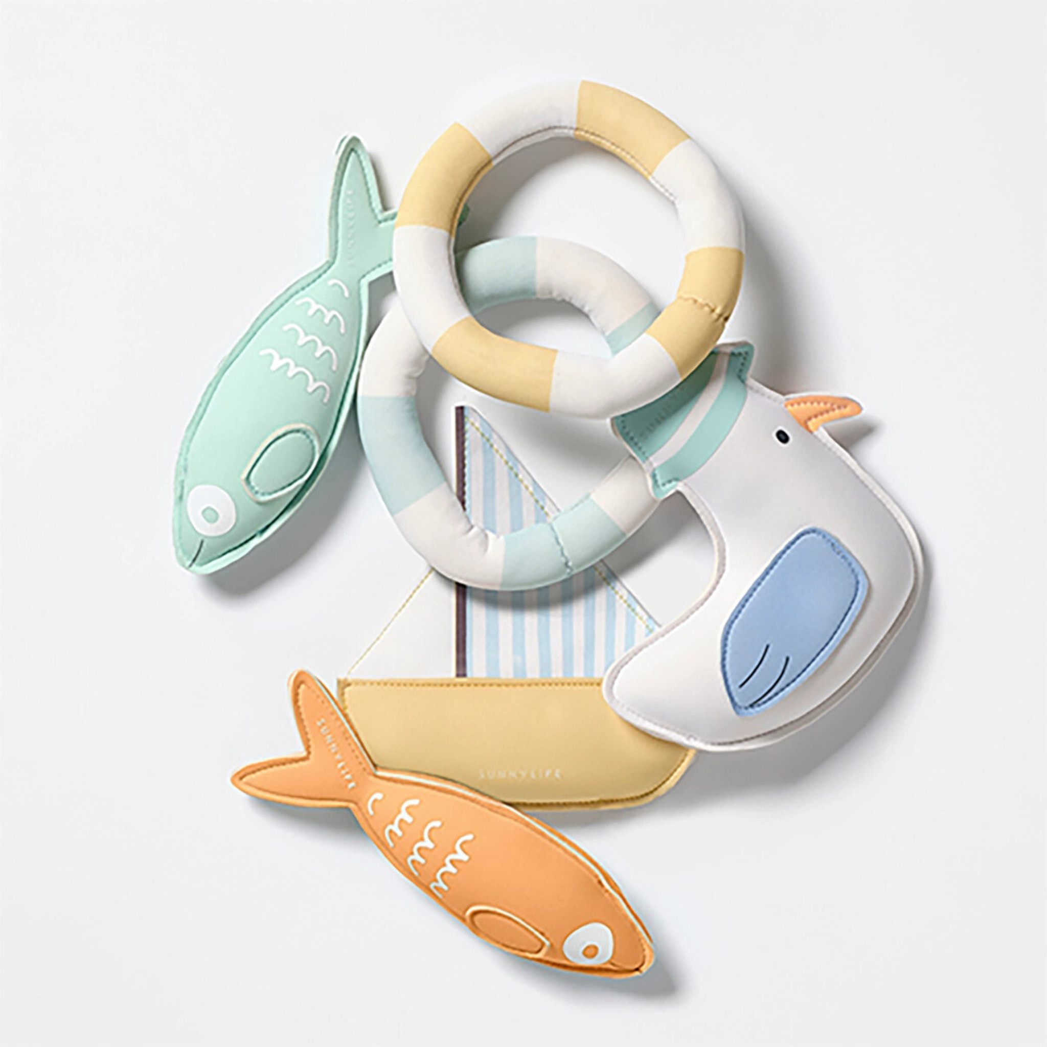 Dive Buddies Sid the Seagull Multi, Set of 6 - Henry Duvall