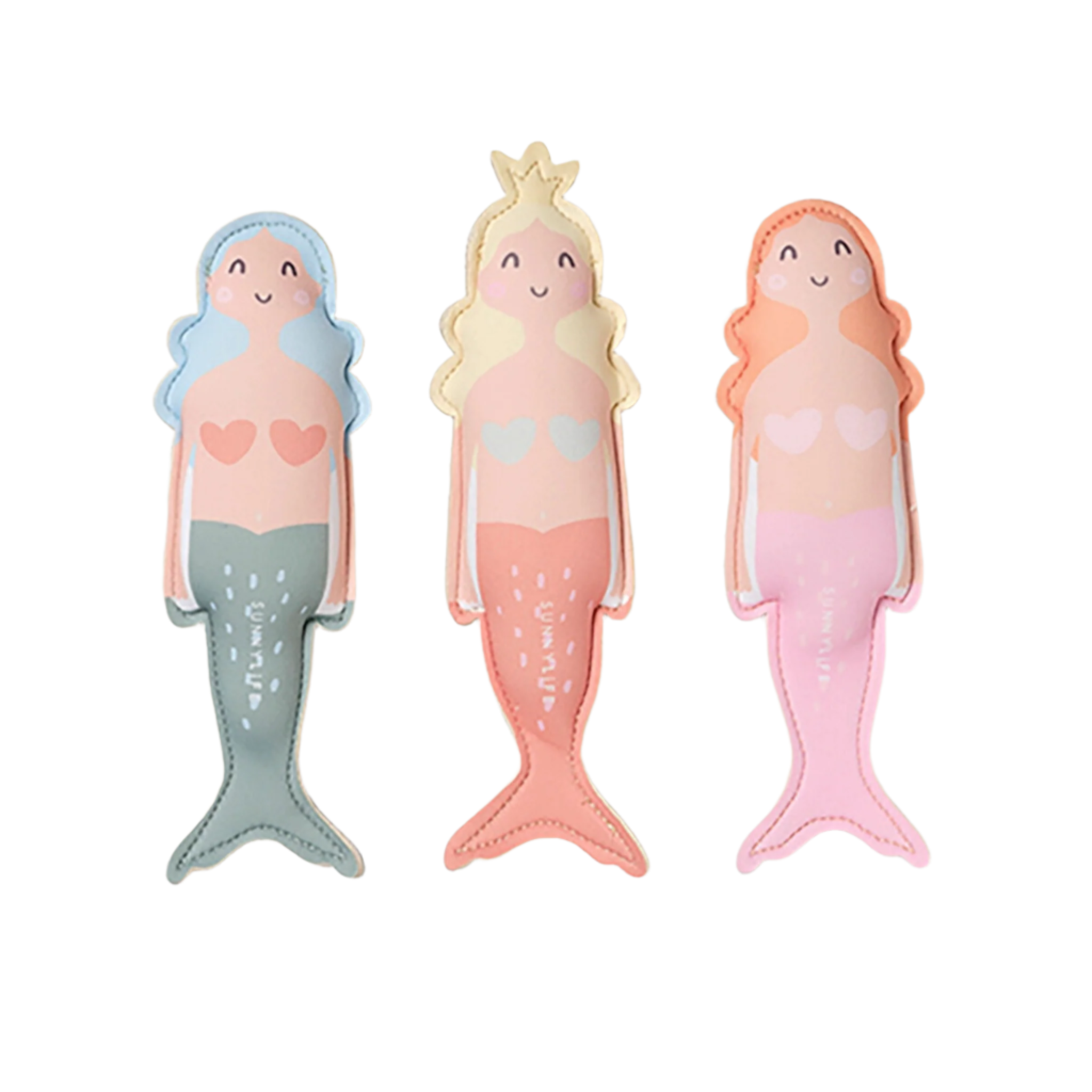 Dive Buddies Melody the Mermaid Multi, Set of 3 - Henry Duvall
