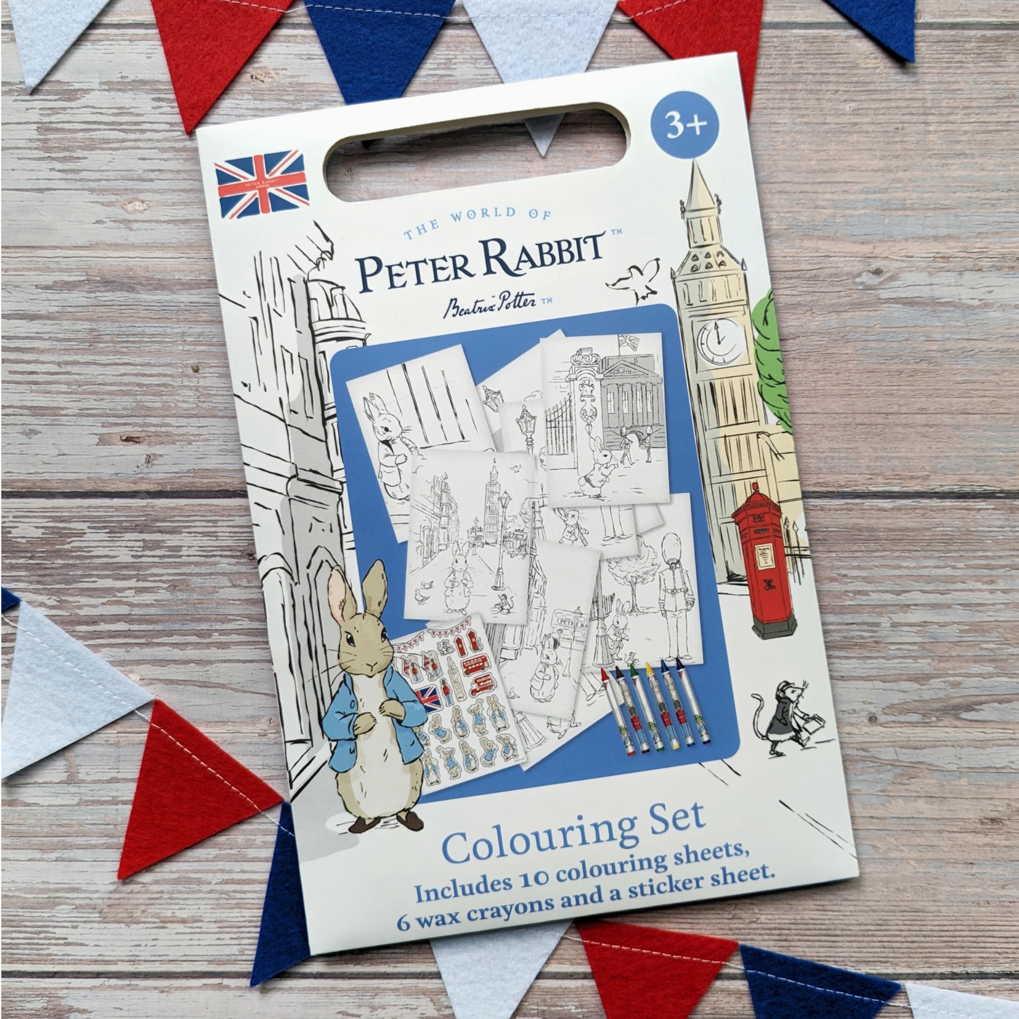 Peter Rabbit London Coloring Set - Henry Duvall