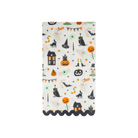 Set of 24 Tricks & Treats Napkins featuring playful Halloween icons, festive pastel Halloween paper napkins for kids parties and seasonal celebrations