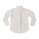 Henry Duvall Bennett Button Down in King's Way Khaki Check, classic boys fall dress shirt perfect for pairing with khaki corduroy trousers and coordinating sibling sets