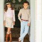 Henry Duvall classic unisex children’s turtleneck for boys and girls, designed for layering throughout fall and winter.