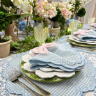 Bettina Napkin in Blue Gingham, Set of 4 - Henry Duvall