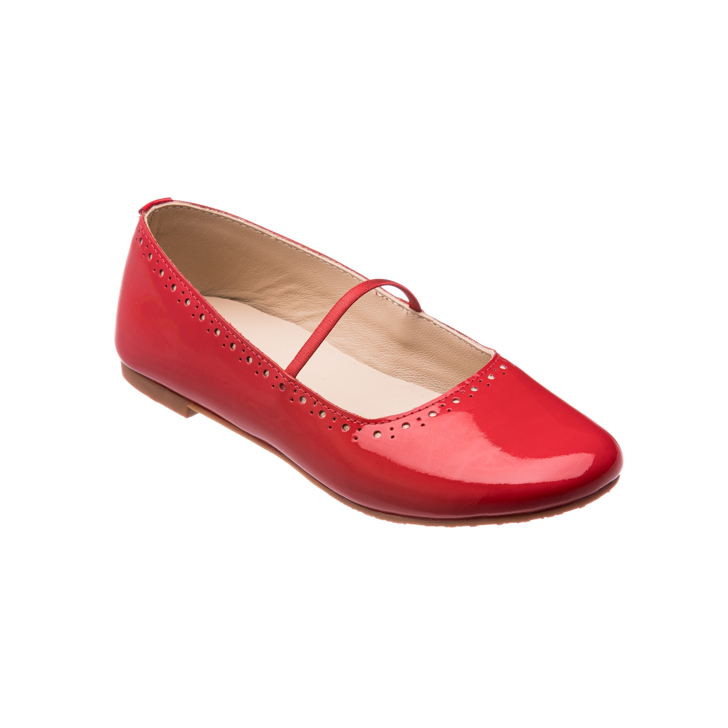 Sasha Ballerina Flat Red - Henry Duvall