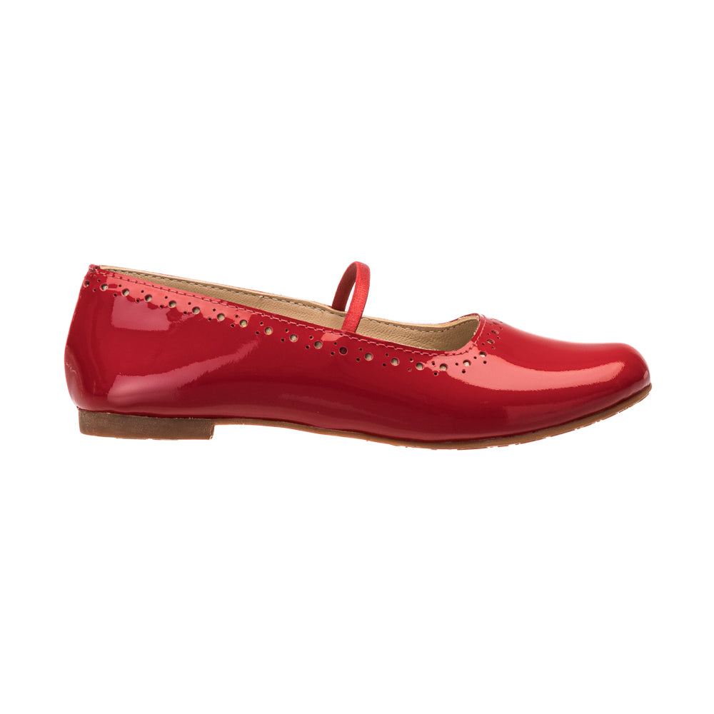 Sasha Ballerina Flat Red - Henry Duvall