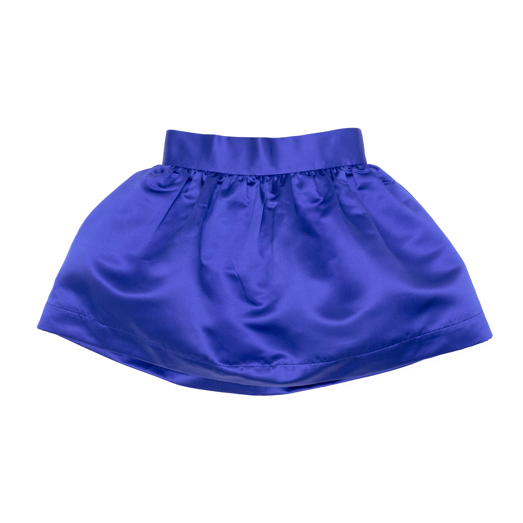 Henry Duvall Sutton Skirt in Boylston Blue, classic fall skirt for older girls designed for subtle sibling coordination with Prescott Plaid and Prescott Petals