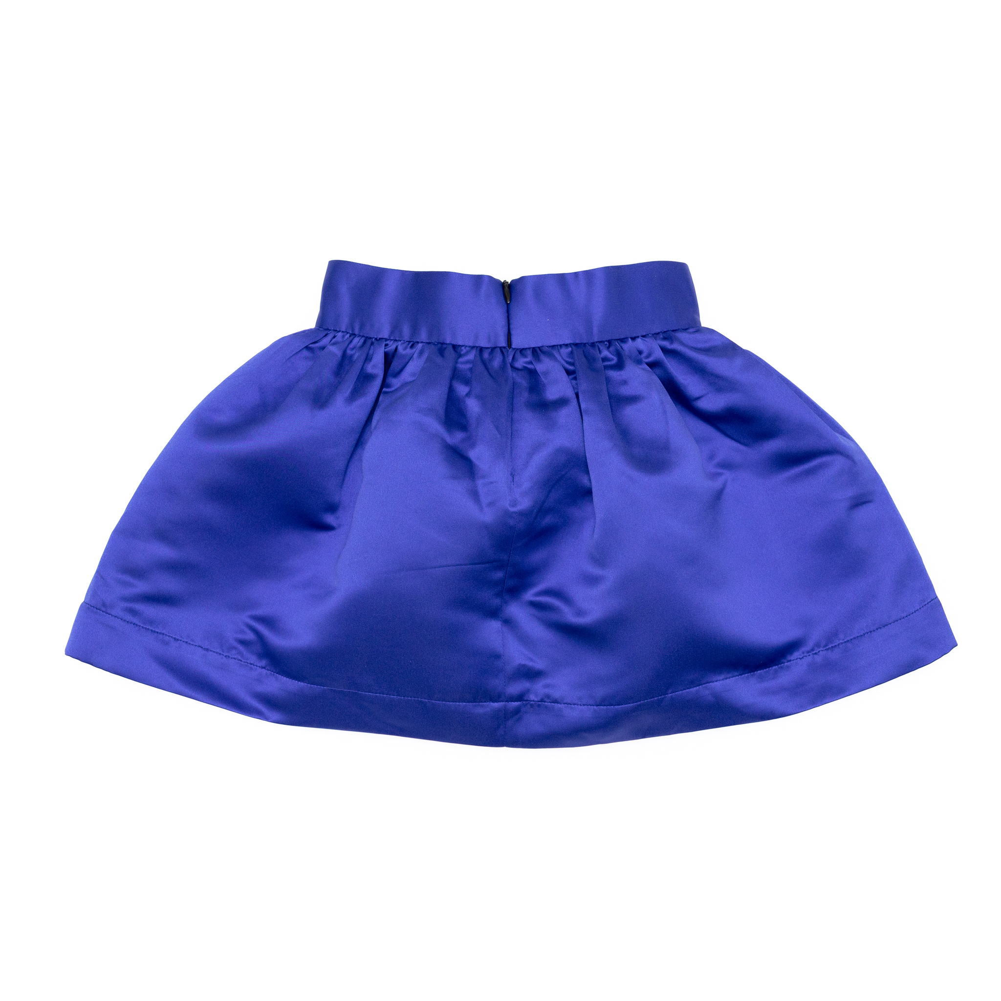 Henry Duvall Sutton Skirt in Boylston Blue, classic fall skirt for older girls designed for subtle sibling coordination with Prescott Plaid and Prescott Petals