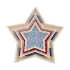 Henry Duvall - Fourth of July Bamboo Tray Set