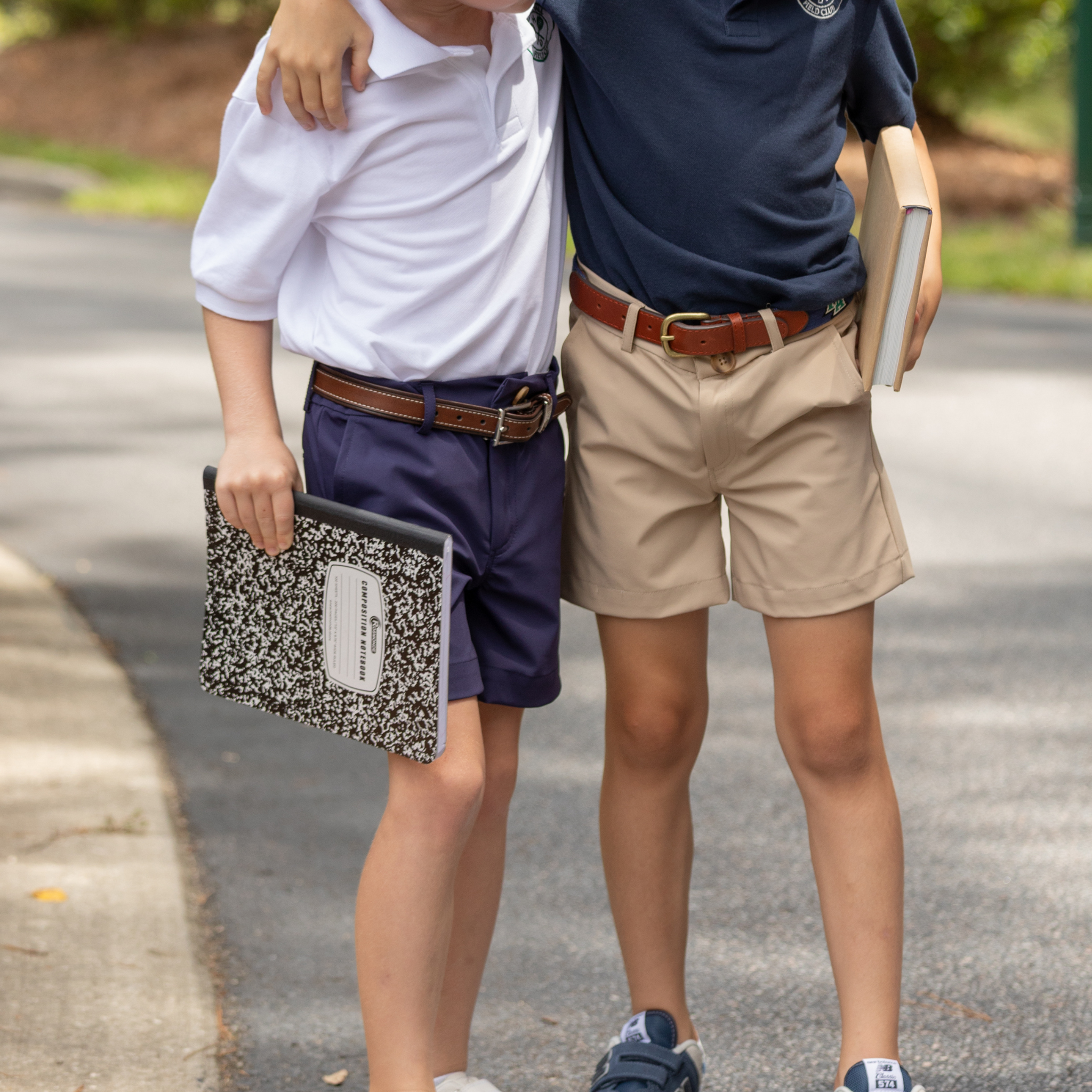 Henry Duvall boys performance shorts in lightweight stretch fabric, stain-resistant and wrinkle-resistant preppy shorts with adjustable waistband for everyday wear