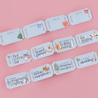 Holiday activity coupon book for kids with 12 tear-off tickets featuring festive family activities like baking, light tours, and game nights; ideal for a season full of memory-making