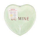 Set of 8 conversation heart–themed paper dessert plates in four designs, valentines day decor