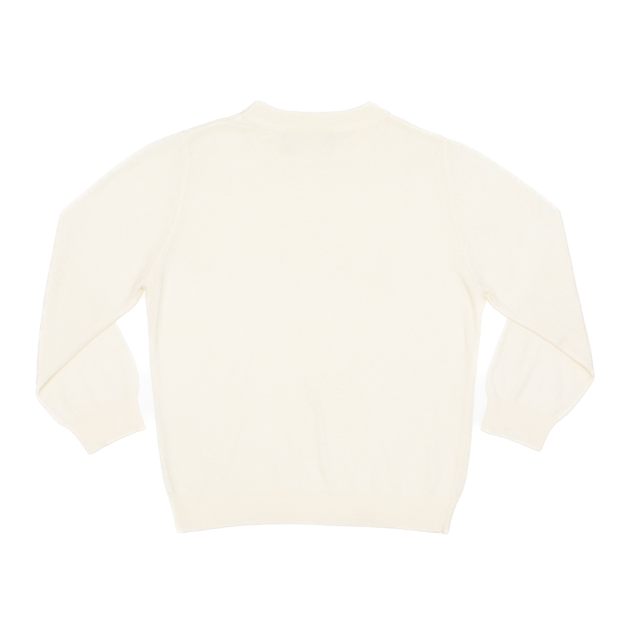 Henry Duvall boys ivory crewneck sweater, classic fall knitwear for school, holidays, and layering, cozy anti-pilling knit