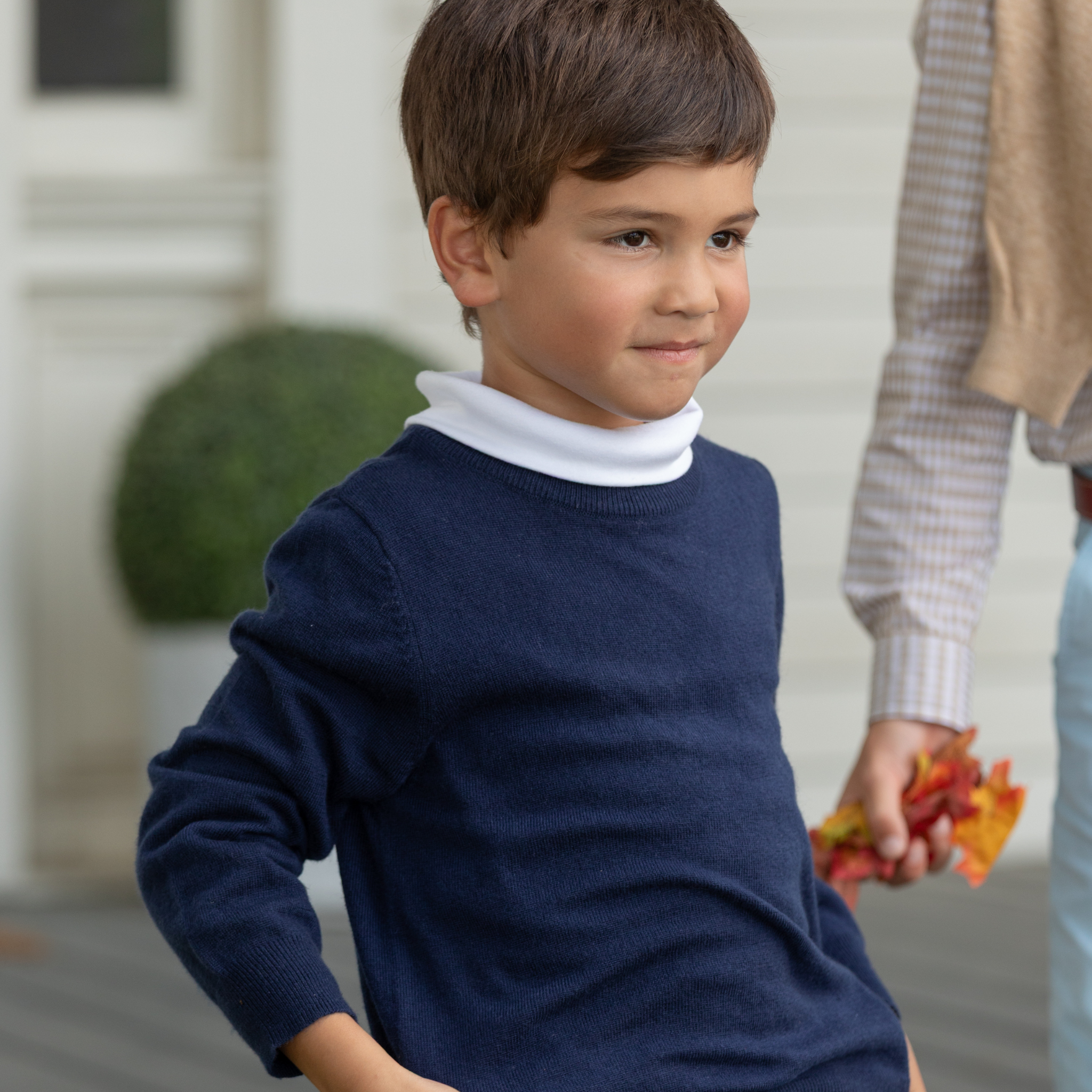 Henry Duvall classic unisex children’s turtleneck for boys and girls, designed for layering throughout fall and winter.