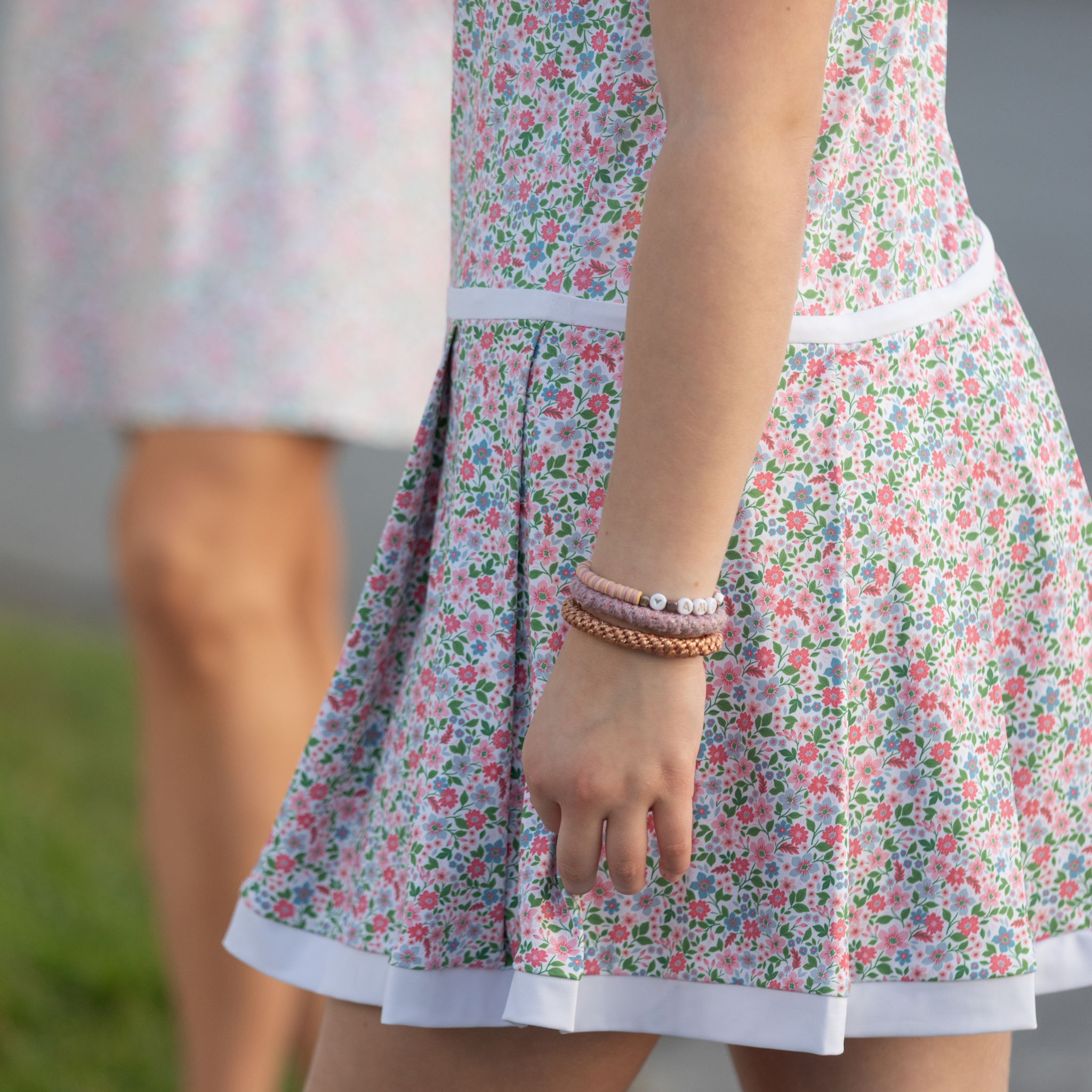 Henry Duvall Taft Tennis Dress for girls, classic preppy athletic dress with built-in shorts made from soft stretchy performance fabric for tennis and summer activities.