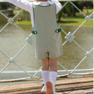 Classic white leather saddle shoes for boys by L’Amour with lace-up closure, ideal for school, photos, or special occasions with Henry Duvall fall outfits
