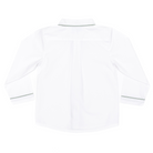 Henry Duvall Sullivan Shorts Set for toddler boys in sage herringbone, heirloom outfit with rounded collar shirt, classic English-inspired boys clothing