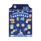 Hannukkah advent calendar sticker count down