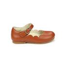 Leather scalloped Mary Jane dress shoes for girls by L’Amour, toddler to youth sizes, perfect for pairing with Henry Duvall dresses and fall outfits