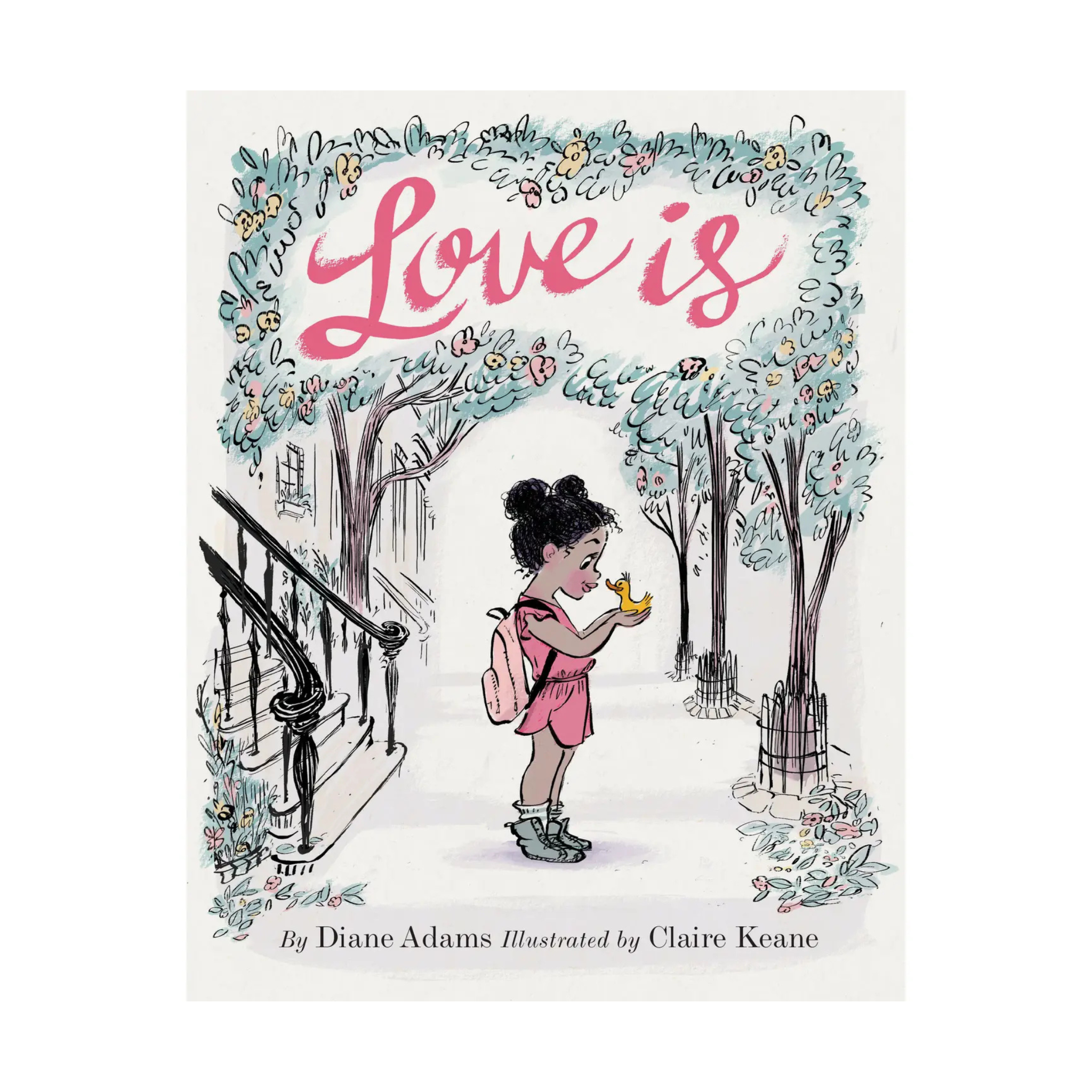 Children’s picture book about a girl who rescues a duckling and learns about love, care, and letting go.