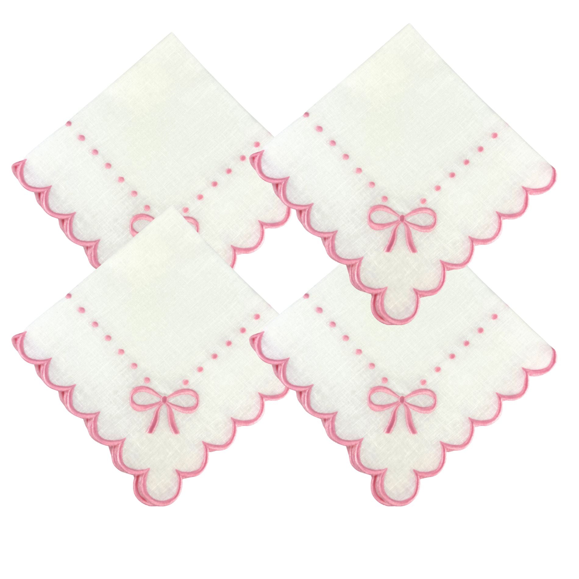 Henry Duvall Juliet Bows Napkins - Thumbnail 3