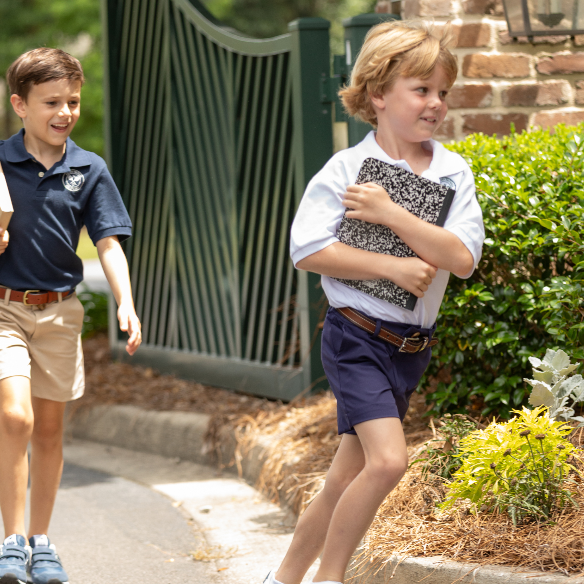 Henry Duvall boys performance shorts in lightweight stretch fabric, stain-resistant and wrinkle-resistant preppy shorts with adjustable waistband for everyday wear