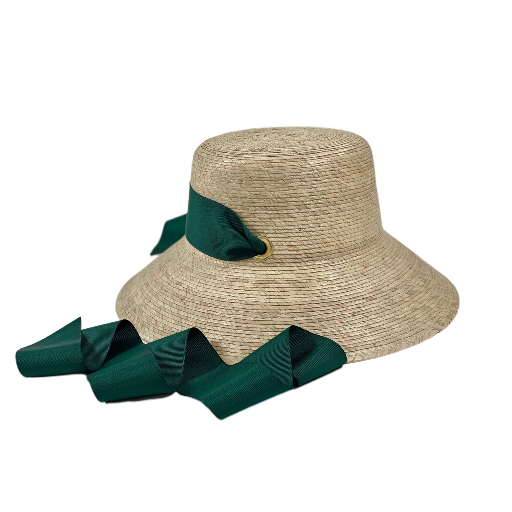 Clematis Bucket Hat - Long Masters Green Ribbon - Henry Duvall