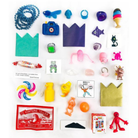Easter Surprize Cone by TOPS Malibu filled with small springtime toys and treats.