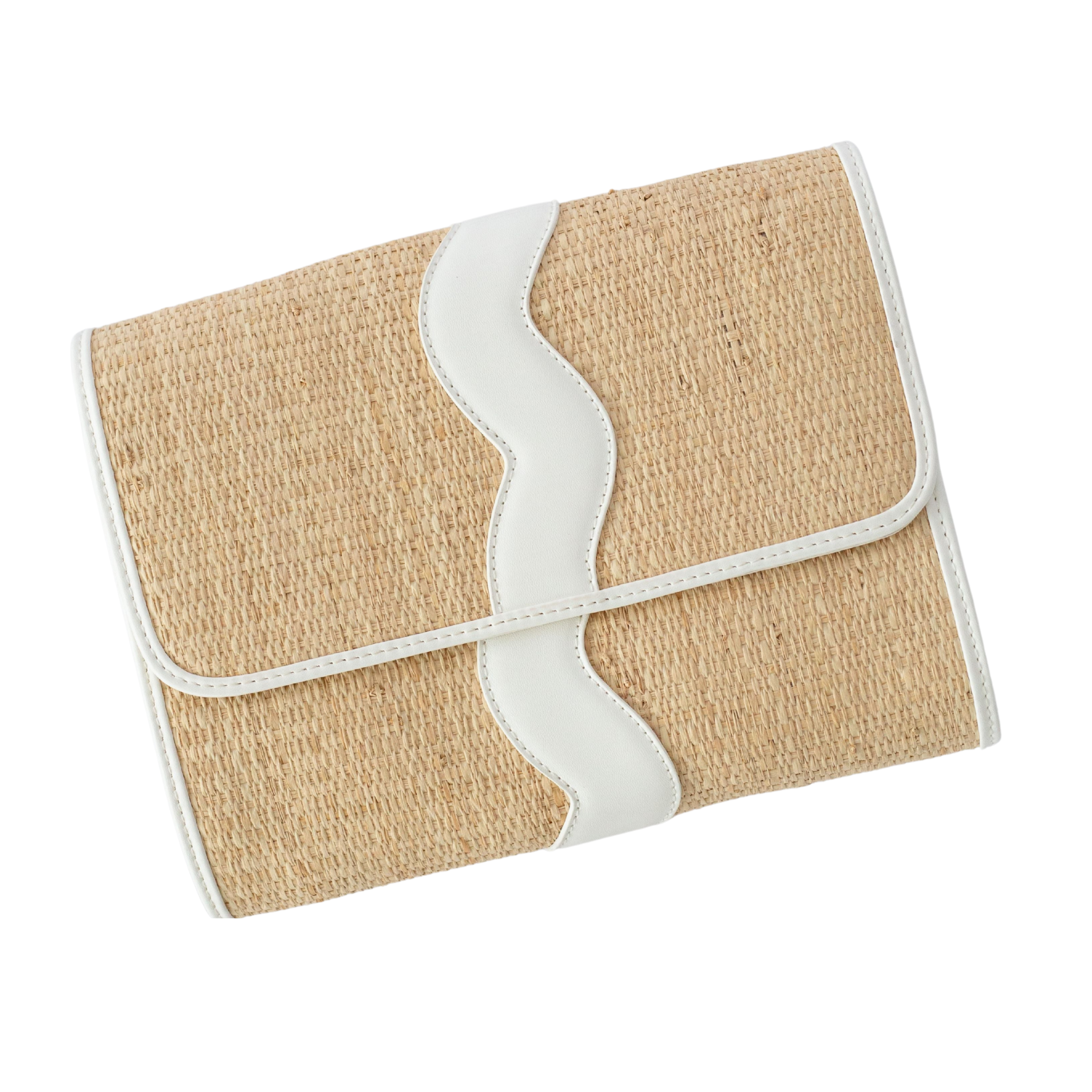 Allie Clutch in Rattan - Henry Duvall 