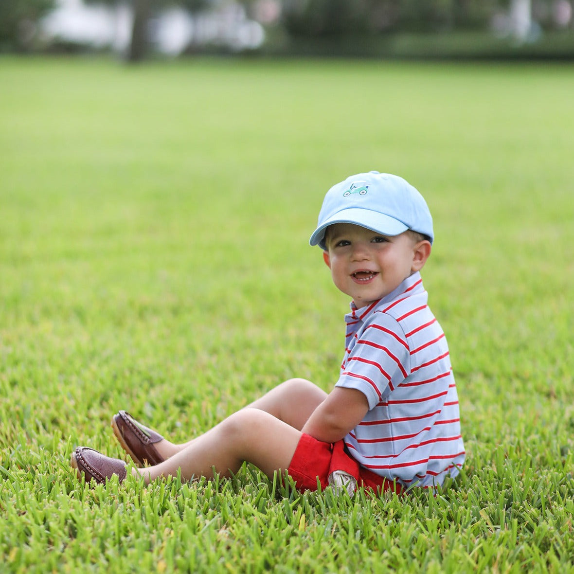 Golf Cart Baseball Hat (Boys) - HENRY DUVALL