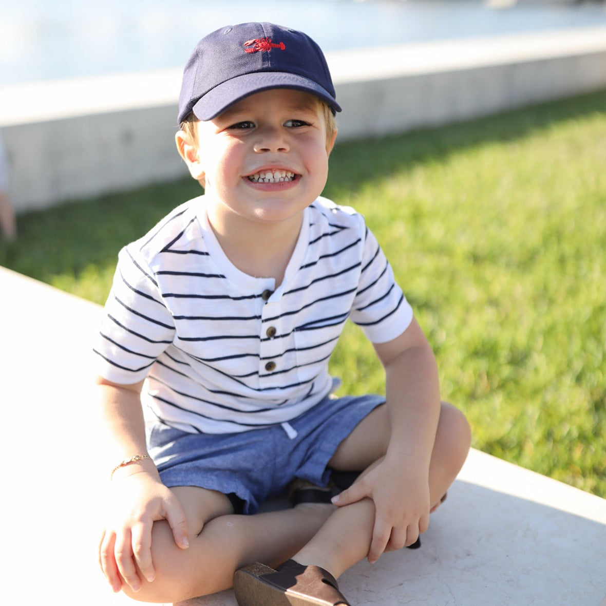 Lobster Baseball Hat (Boys) - HENRY DUVALL