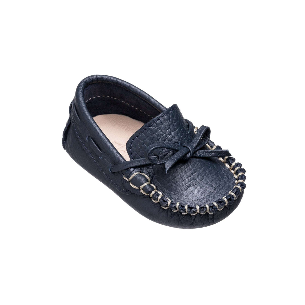 Driver Loafer Baby Navy Blue - HENRY DUVALL