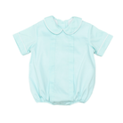 Henry Duvall baby boys Banks Bubble in soft mint green, a timeless heirloom-style bubble with traditional silhouette.