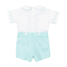 Henry Duvall baby and toddler boys Benjamin Button-On, a timeless classic outfit featuring signature buttons and traditional styling.