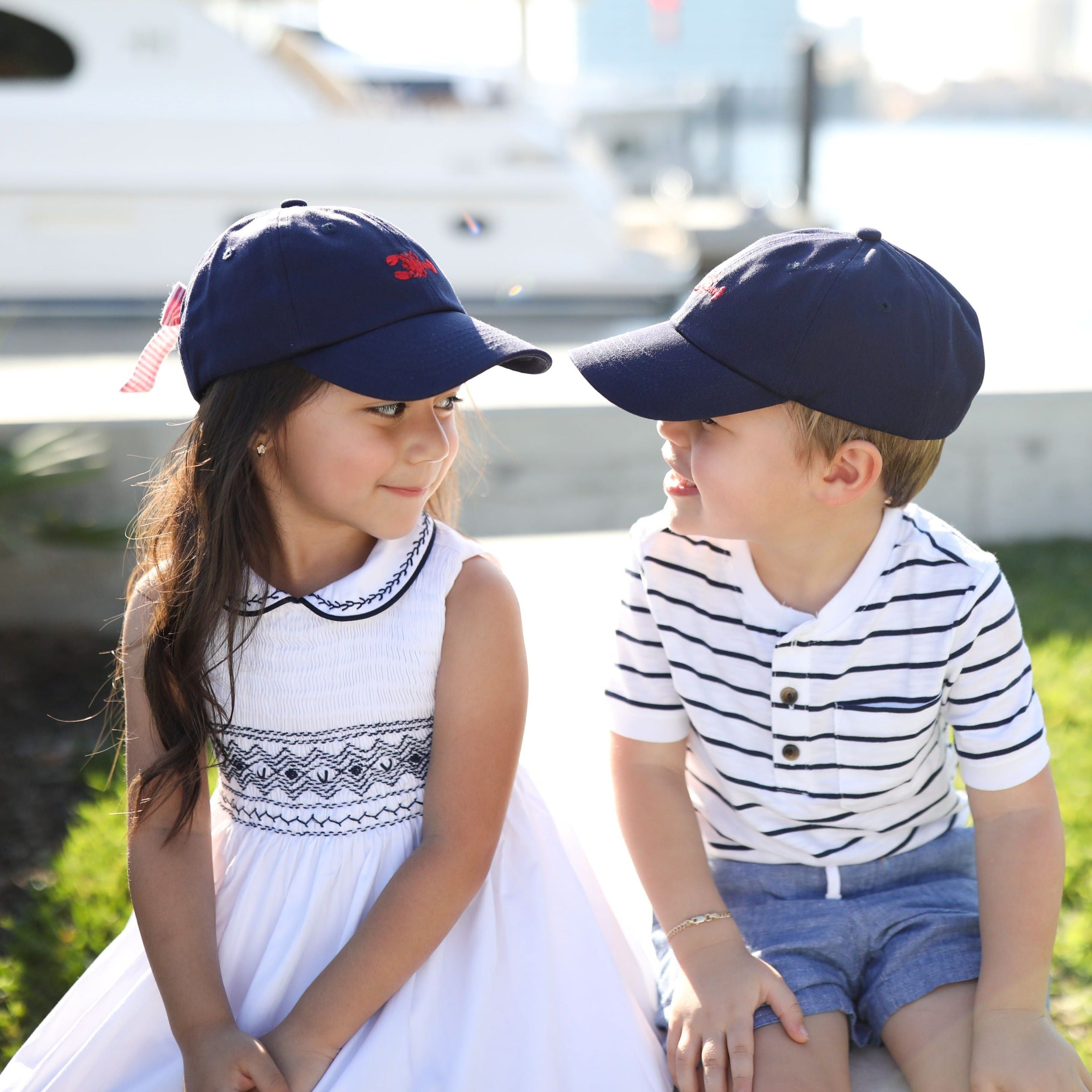 Lobster Baseball Hat (Boys) - HENRY DUVALL