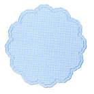 Bettina Placemat in Blue Gingham, Set of 4 - Henry Duvall