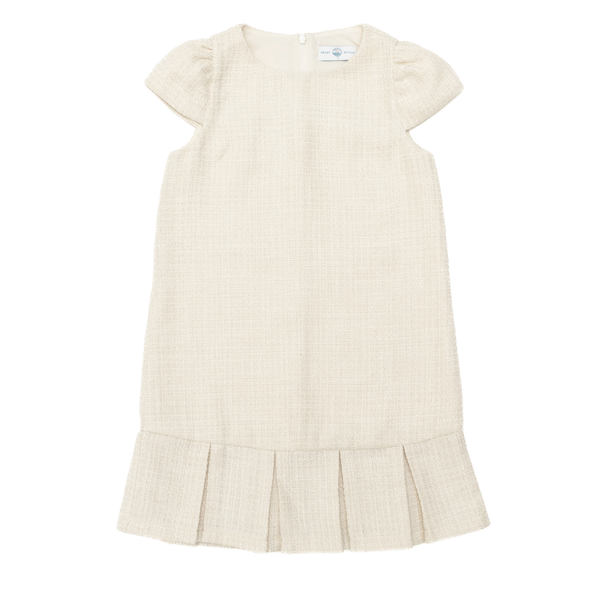 Charlotte Dress in Cream Tweed – Henry Duvall