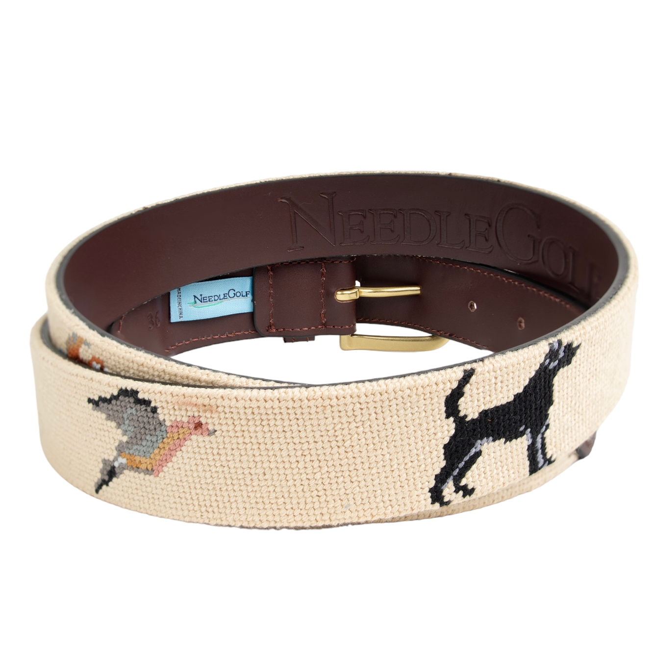 The Hunt Needlepoint Belt (Men's) - Henry Duvall