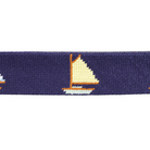 Sailboat Needlepoint Belt - Henry Duvall