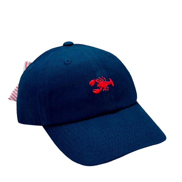 Bits & Bows Lobster Bow Baseball Hat (Girls) – Henry Duvall display picture 3
