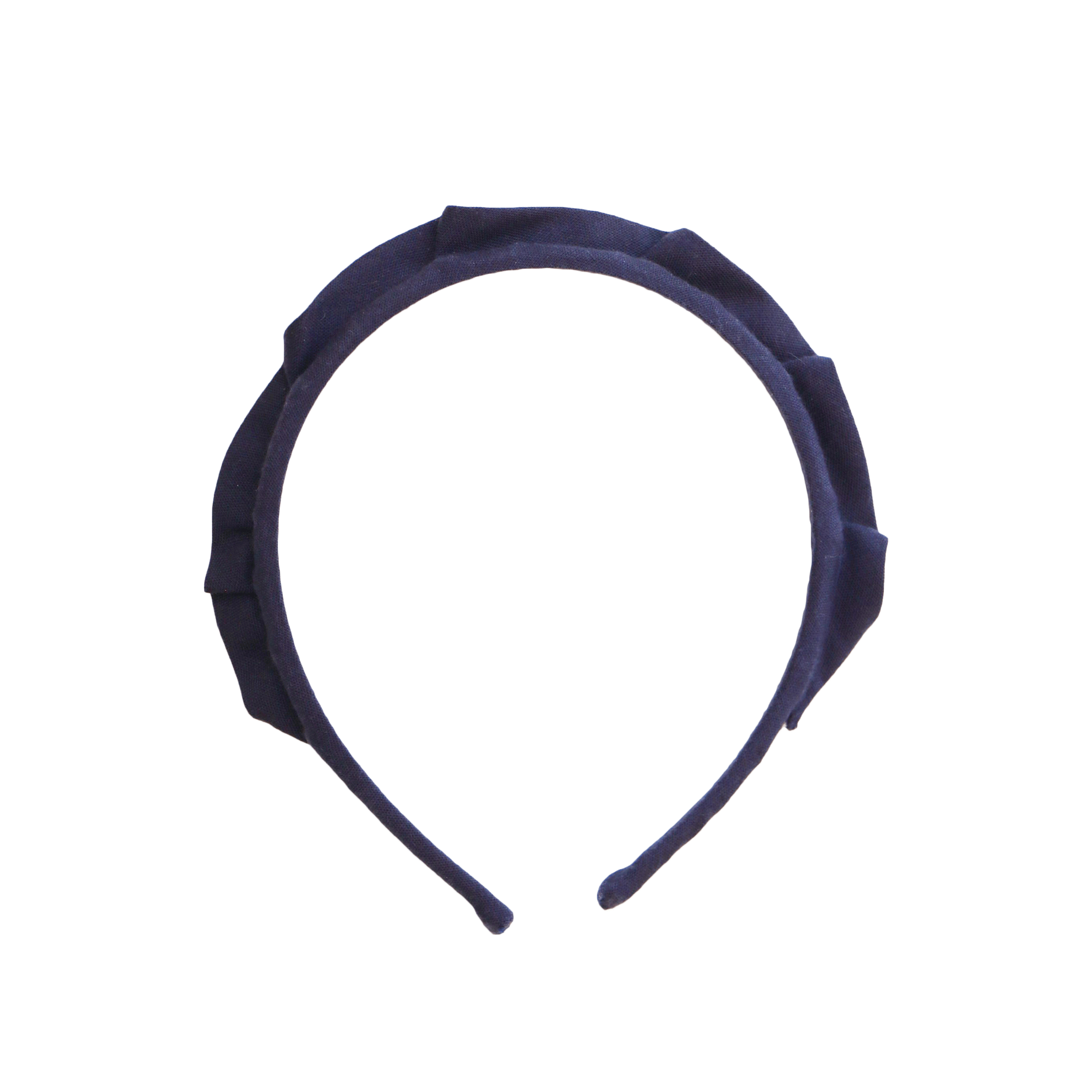 Solid Crown Headband by Eva’s House, cotton blend European-style crown headband from Switzerland, classic girls accessory for everyday or dressy fall outfits