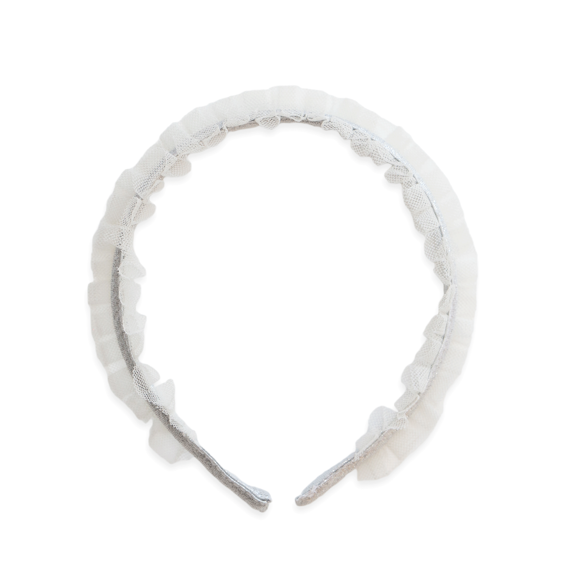 Swan Headband by Eva’s House, satin and tulle European-style girls headband from Switzerland, perfect for special occasions and princess-inspired fall outfits