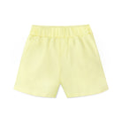 Boys’ seersucker spring dress shorts in crisp cotton with flat front and elastic back waistband, by Henry Duvall – versatile for Easter, portraits, and warm-weather occasions.