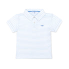 Henry Duvall classic white boys polo in soft cotton, timeless preppy wardrobe staple for school and dressier occasions