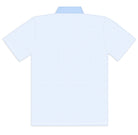 Henry Duvall men’s performance polo in breathable stretch fabric, classic preppy short sleeve polo shirt for golf, work, and everyday wear.