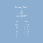 Audrey Skirt Size Chart