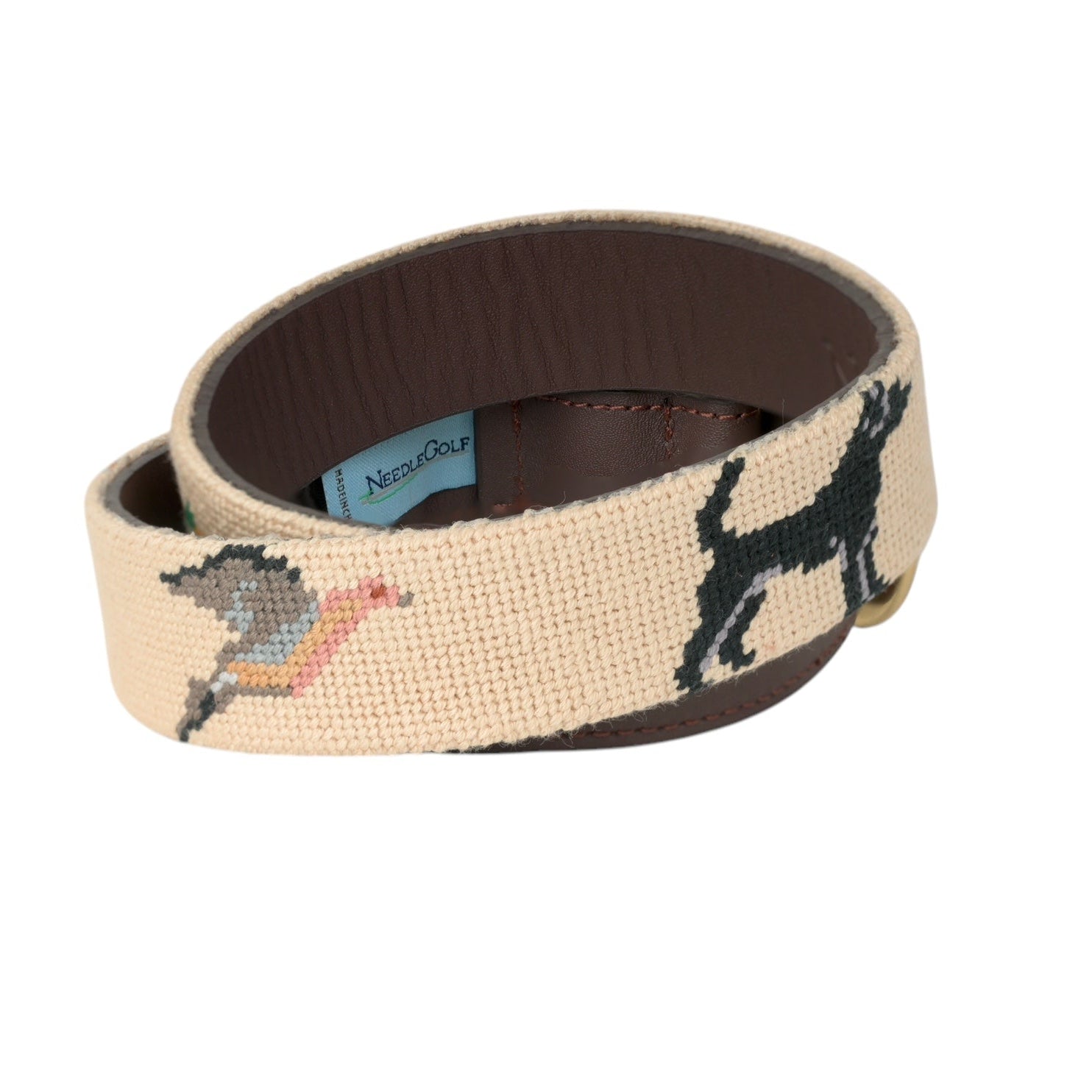 The Hunt Children's Needlepoint Belt - Henry Duvall