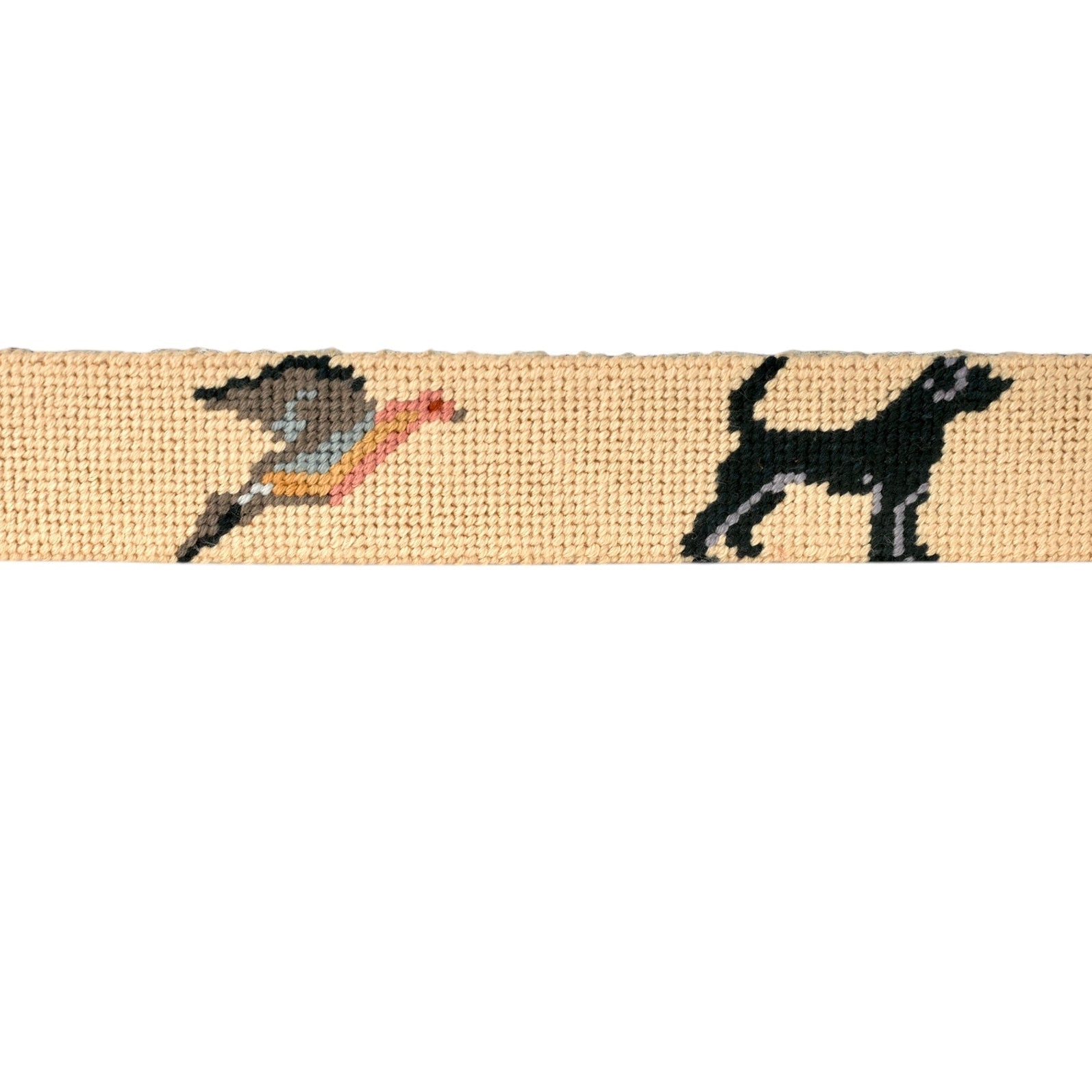 The Hunt Children's Needlepoint Belt - Henry Duvall