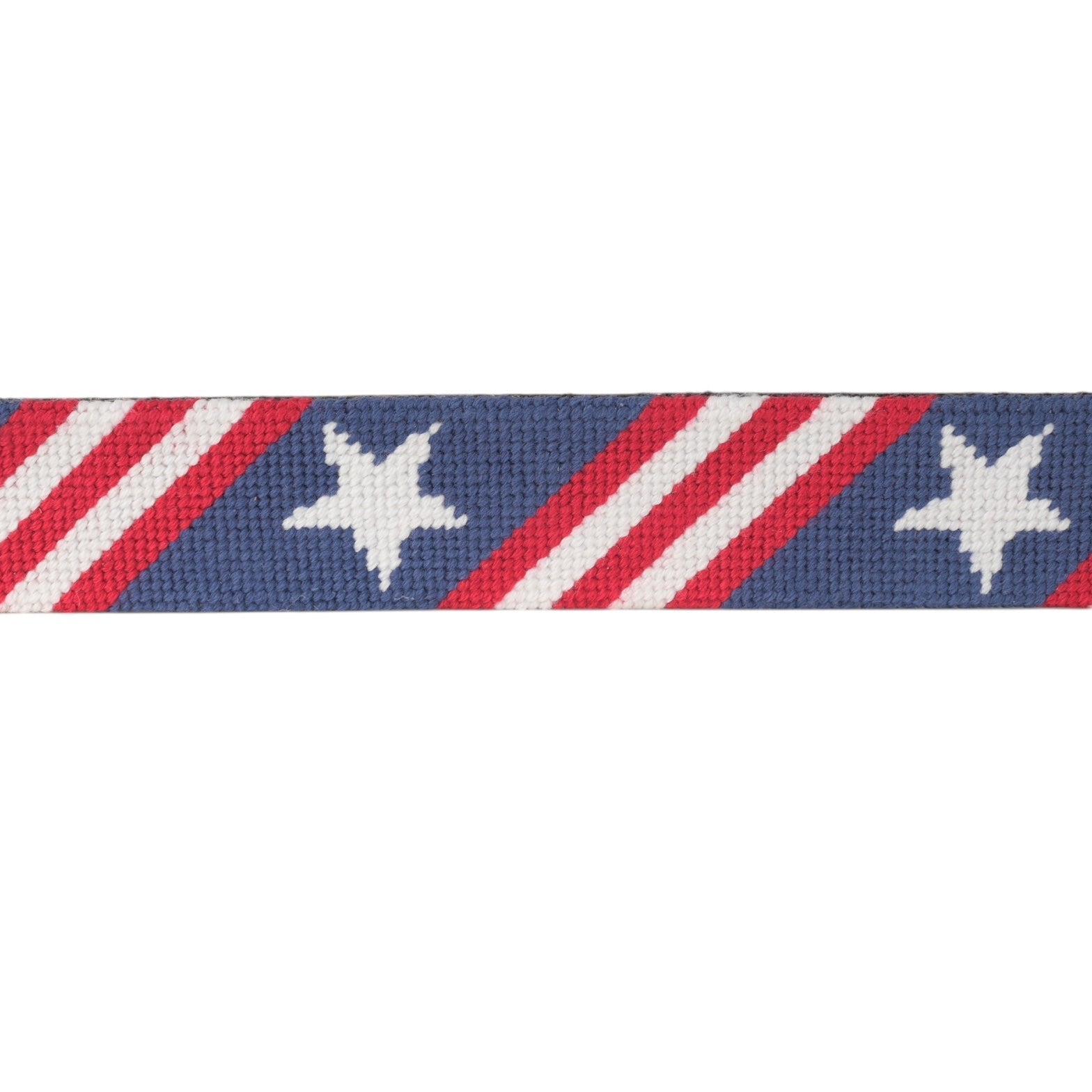 Stars and Stripes Children's Needlepoint Belt - Henry Duvall